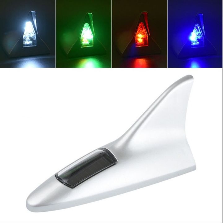 Solar%20Smart%20Shark%20Fin%20Antenna%20Car%20Roof%20Warning%20Light%20-%20Black,White,Silver%20&%20Red%20-%20Image%203