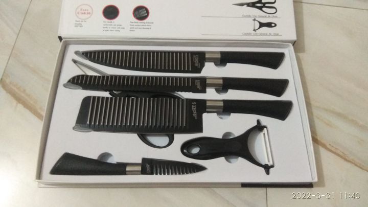 6%20PcsKnife%20Set%20Non-Stick%20Coating%20Stainless%20Steel%20-%20Image%202
