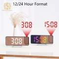 Rgb Smart Projector Led Desk Clock. 