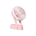 Cute USB Mini Fan Portable Handheld Fan Rechargeable Mini Handy Fan Pocket Size Low Noise Small Electric Fan Student Dormitory.
