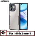 For Infinix Smart 9, Smart 9 HD, Hot 50i, Transparent Back Case Luxury Xundu Shock-Proof Bumper Protective Phone Cover. 