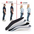 Height Increase Half Shoe Insoles Inner heighten Pad Cushion Arch Support Unisex Invisible Heighten Sole Insole.