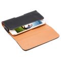 Crazy Horse Texture Vertical Flip Leather Case / Waist Bag with Back Splint for Galaxy S4 / i9500. 