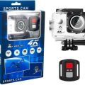 Waterproof Sports Action Camera 4K 16 MP Ultra HD WiFi - Wide-angle lens for immersive shots - Capture stunning 4K Ultra HD. 