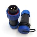 SP21 IP67 3Pin Panel Waterproof Connector Plug Socket Industrial Power Connector. 