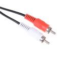 flowers 3.5mm 1/8'' Stereo Female To 2 Male Rca Jack Adapter Aux Audio Y Cable. 