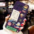 For Xiaomi Mi 11 Ultra Back Cover Case Fashion Food List Soft Silicone Shockproof Camera Lens Protector Phone Cases.