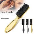 Plastic Handle Hairdressing Soft Hair Cleaning Brush Barber Neck Duster Broken Hair Remove Comb Hair Styling Tools Comb Barber.