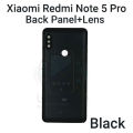 Xiaomi Redmi Note 5 Pro Back Panel/Backshell/ Casing + With Camera Lens + Side Buttons With Logo-All Colors Available. 