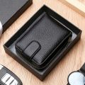 Unisex PU Leather ID Credit Anti Rfid Card Holder RFID NFC Blocking Wallet Case Zipper Coin Purse Money Bag RFID Protected. 