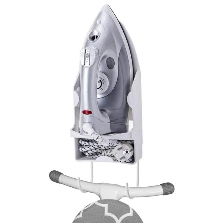 Ironing%20d%20Holder%20Wall%20Mount%20Electric%20Iron%20Hanger%20Ironing%20d%20Rack%20Ironing%20d%20Storage%20Organizer%20White%20-%20Image%203