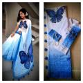 Stylish & fashionable New Hand Print  Matching best/Coupple Dress/For Men & Women / Saree & Panjabi/ (Combo Set)) - Panjabi - Panjabi For Men. 