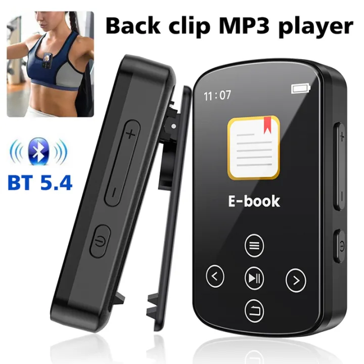 Bluetooth%20MP3%20Player%20Portable%20Sport%20Back%20Clip%20Music%20Player%20HiFi%20Sound%20Sports%20Player%201.5%20Inch%20Screen%20with%20FM%20Radio%20E-Book%20-%20Image%202