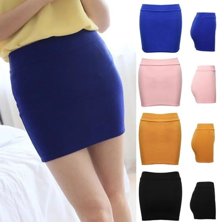 Women Mini skirts Summer Girls Skirts Casual Package Hip Short Skirts Women Tight Party Female Short Skirt