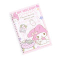 Kawaii Lil' Kuromi coil notebook A5 Notebook exercise book Girls cute stationery cinnamon learning stationery notepad diary. 