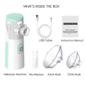 Nebulizer Portable Mesh Inhaler Machine for Adults & Kids.