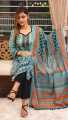 Unstitched Cotton Printed Three Piece for Women - 3 Pice Dress. 