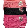 4 Pcs Combo Stylish and comfortable Linen and Satin Stretchable Pantie multicolor /Panty For Women- 4pcs. 