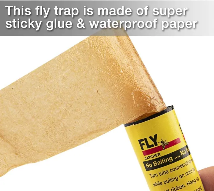 16Pcs%20Fly%20Sticky%20Paper%20Strip%20Strong%20Glue%20Double%20Sided%20Flies%20Paper%20Strips%20Flying%20Insect%20Bug%20Mosquitos%20Catcher%20Roll%20Tape%20-%20Image%205