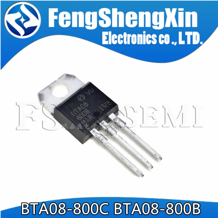 10pcs%20BTA08-800C%20BTA08-800B%20BTA08-800%20TO220%20TRIAC%20-%20Image%202