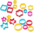 🍪 Cookie Cutters Set (5pcs) – Fun Shapes for Easy Baking & DIY Treats 🌟🌸🎄❤️🍪 (Shapes: Flower, Gingerbread, Heart, Round, Square, Star, Tree) – Perfect for Cookies, Fondant & Crafts!. 