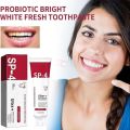 2Pcs SIP-4 Whitening Probiotic Toothpaste Brightening & Stain Removing Probiotic Toothpaste Fresh Breath Teeth Whiten Toothpaste. 