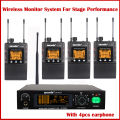 OKMIC 782TX 7102R 4-Person Use Professional On Stage Performance Stereo Desktop In Ear Monitor System Simultaneo Interpretation.