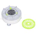 Fruit Cleaner Device 10W Safety USB Plug Strong Adsorption Upgraded Water Spinner Fruit and Vegetable Washing Machine for Home.