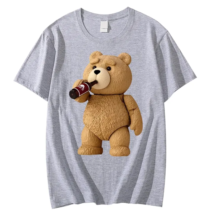 Men's%20Print%20Cute%20Teddy%20Bear%20Drinking%20Poster%20T-Shirt%20Summer%20Short%20Sleeve%20Top%20Cotton%20T-Shirt%20Cool%20T-Shirt%20Top%20Streetwear%20Loser%20Lione%20-%20Image%206