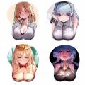 VHOIC Ergonomic 3D Breast Anime Silicone Wrist Rest Mouse Mat Hand Support Mouse Pad.