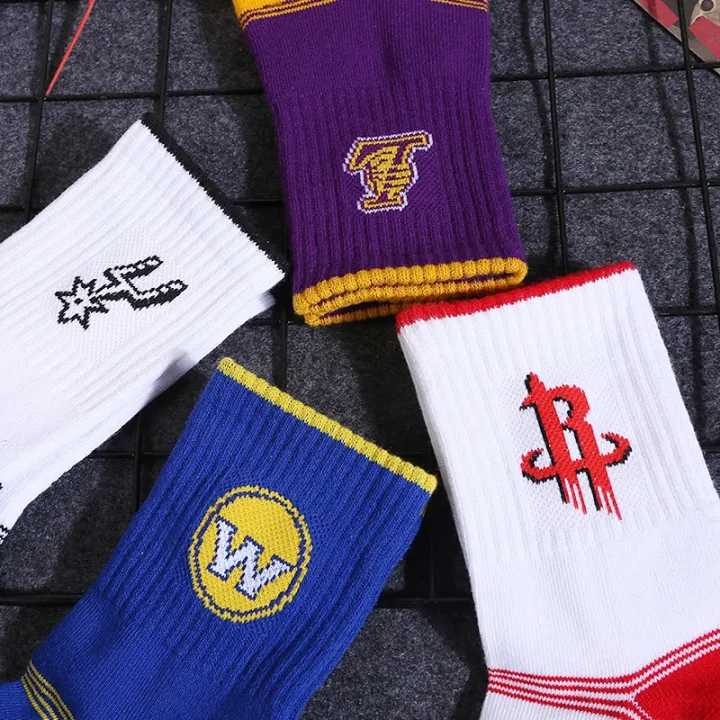 NBA%20Team%20Socks%20Men%20Long%20Basketball%20Socks%20Women%20Socks%20Fashion%20Sport%20Socks%20Stoking%20Stokin%20Lelaki%20Multicolor%20Cotton%20Socks%20-%20Image%204