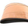 Baby stroller glove PU leather protective cover, stroller accessories, leather handle, glove foldable zipper.