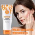 Orange Exfoliating Whitening Gel Orange Exfoliating Gel Scrub Face Whitening Whitening Lazy Cream For Face. 