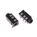 10 Pcs PJ-320D 4 Pins SMD 3.5mm Female Headphone Jack Connector PCB Mount Encounter. 