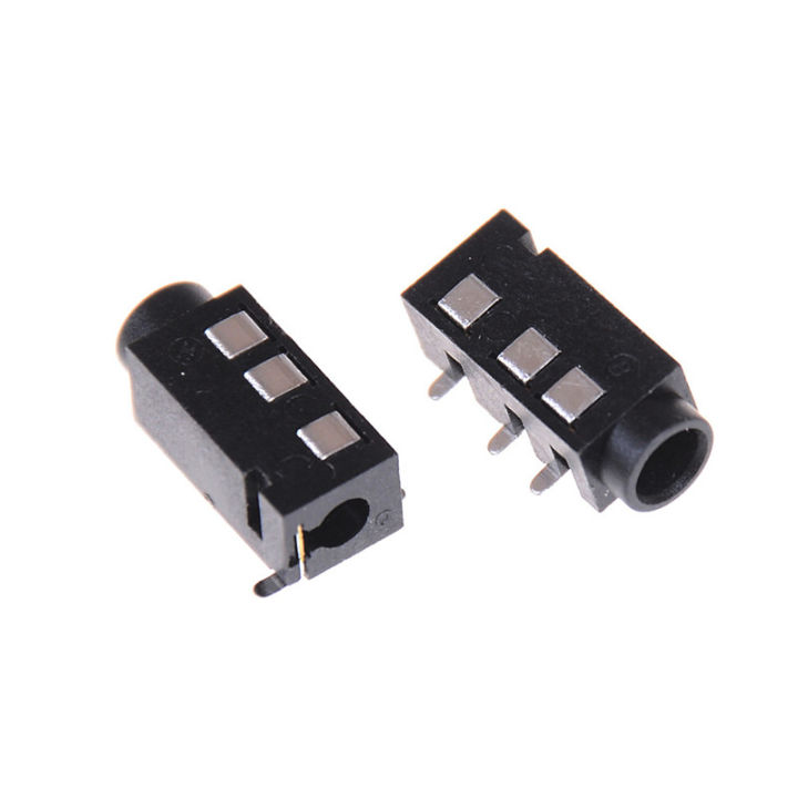 10%20Pcs%20PJ-320D%204%20Pins%20SMD%203.5mm%20Female%20Headphone%20Jack%20Connector%20PCB%20Mount%20Encounter%20-%20Image%206