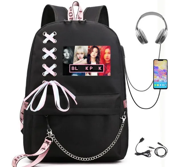 black%20pink%20Same%20Style%20USB%20Rechargeable%20Backpack%20Multifunctional%20Backpack%20ins%20Large%20Capacity%20Waterproof%20Schoolbag%20-%20Image%208