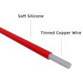 XHHDQES 5PCS Banana Plug Silicone Test Leads 4mm Fully Insulated Safety Shrouded Stackable Banana Plug Soft Wire Extension Cable.