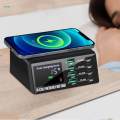 9 in 1 110W 8 Port USB fast charge Multiport USB Charger USB Hub EU.