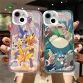 Case Cover For Infinix Hot 11S NFC 30i 20i 12i 30 20 9 Play 20S 12 Pro cover Soft Clear TPU Cartoon Pokemon Pikachu Gengar Eevee Luxury Cartoon Lens Protection Full Protection Fashion Anti-Knock INS Cute Trend Brand Anti-falling Korean.