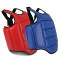 Taekwondo Reversible Chest Guard Body Protector Vest Martial Arts Rib Shield Armour Training Uniform For Karate Judo Kickboxing.