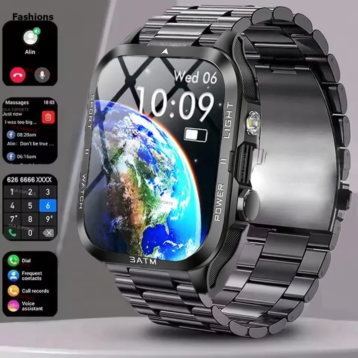 Fashions%20Outdoor%20Sport%20Smart%20Watch%20Men%20880mAh%20Large%20Battery%202.01%20HD%20Screen%20Fashion%20LED%20Flashlight%20Heart%20Rate%20Waterproof%20BT%20Calls%20Smartwatch%202025%20-%20Image%203