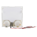 1 Piece Meter Transmitter VU Meter With Backlight PMMA Cover SWR Black Forward 300W Reflected 60W.