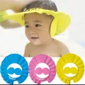 Baby Shower Cap with Ear Protection Bath Caps Adjustable Soft Shampoo Bathing Hat Cap for Kids Toddler - 1 PCS.