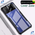 For Xiaomi Poco M3 Shockproof TPU Bumper Clear Acrylic Mobile Phone Case For Poco M3 Back Cover - Phone - Phone Back Cover. 