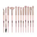 maangee 12pcs eye makeup  brush set - pink. 