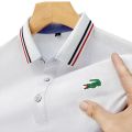 New Summer 2024 Men's High Quality Lacoste Embroidered T-Shirts, Men's Polo Shirts, Men's Polo T-Shirt Tops. 
