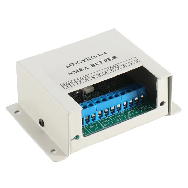 NMEA0183 NMEA Buffer -1-4 NMEA 1 Input, Splitter Isolating Buffer for 24V Circuit Systems