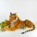 Tiger Stuffed Animal Toy - Yellow. 