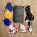 RFID Card Reader Copier Duplicator 125KHz Key fob NFC Smart Card Reader Writer USB Interface Encrypted Programmer. 