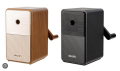 Deli E71160 Retro Speaker Styling Rotary Pencil Sharpener. 